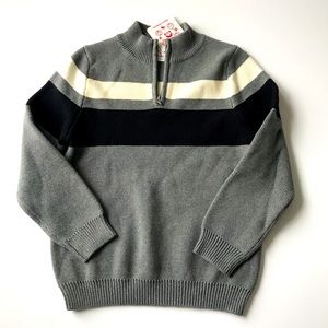 Hanna Andersson Cotton Sweater Pullover Boys Size 8 /130 NWT